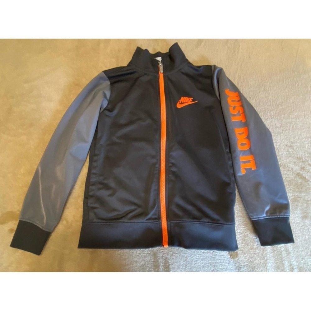 Nike Jacket Boys Track Windrunner Zip Up Kids 5-6 s3